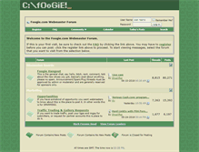 Tablet Screenshot of foogie.com